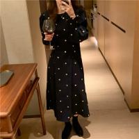 Vestido de manga larga para mujer, traje Vintage bohemio para fiesta y otoño, Y2k - details 30