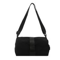 Bolso cruzado coreano de moda para hombre y mujer, bolso de hombro ligero con hebilla de alta capacidad, bolso de viaje ajustable de Color sólido - details 9