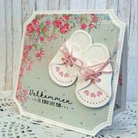 Troqueles de corte de Metal para zapatos de bebé, decoración de Baby Shower, troqueles DIY, álbum de recortes, artesanía de papel, cuchillo, molde, hoja, punzón, plantillas - details 2