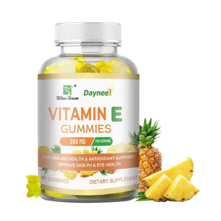 Gomitas de L-glutatión para blanquear la piel veganas con vitamina E - 1
