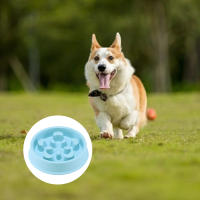 Bol para Comidas Lentas para Mascotas Pequeñas A Prueba de Asparca, Antideslizante, Adecuado para Perros y Gatos - details 0