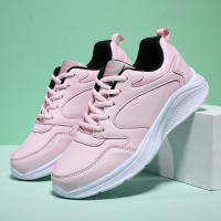 Zapatillas de deporte de cuero para mujer, zapatos deportivos ultraligeros de talla grande, primavera y otoño - details 1
