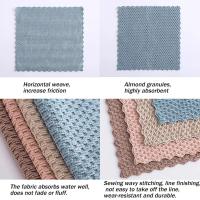 1 Uds. Suministros de cocina, toalla de limpieza, trapo de limpieza multifunción súper absorbente, paño de poliéster/Nylon, cocina antigrasa - details 10