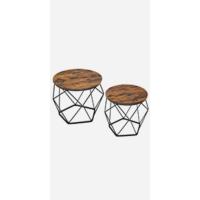 Centro, Mesa de Café con Tablero Elevable, para Dormitorio, con Espacio Abierto y Oculto, Barras en Forma de X, 60 x 100 x (48-62) cm, Marrón Rústico y Negro LCT205B01 - details 10