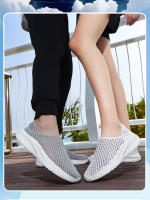 Nuevos zapatos de hombre de malla de un solo paso, ligeros, transpirables, modernos, para exteriores, informales y cómodos, estilo de pareja, primavera y otoño - details 1