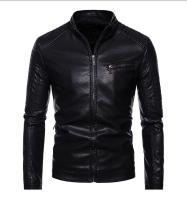 Nueva chaqueta para hombre, moda juvenil delgada para motocicleta, PU, - details 13