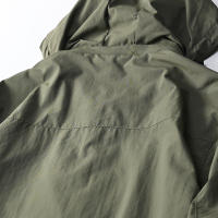 Chaqueta Táctica Para Hombre Impermeable Con Capucha Deportiva Militar De Tallas Europeas S-5XL Para Escalada En El Campo Chaqueta Externa Delgada - details 33