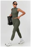 Conjunto de Falda de Yoga para Mujer Ropa Deportiva de Entrenamiento Traje de Gimnasio - details 23