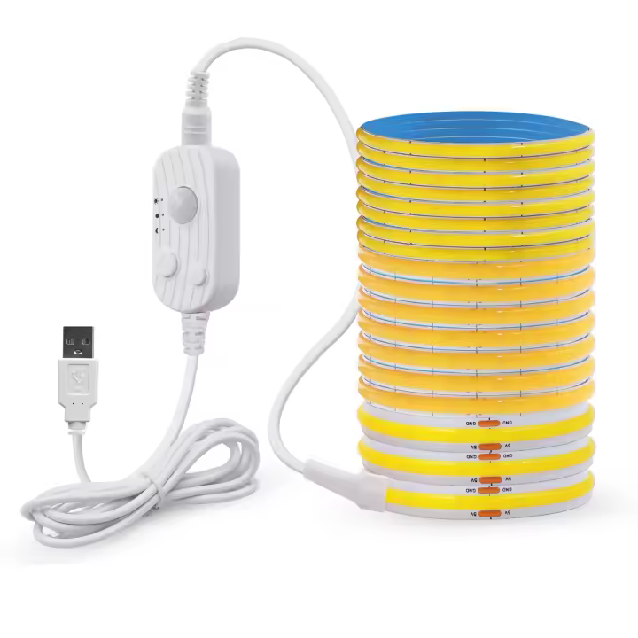 GAHADA Tira LED COB Moderna 3MM 5MM 8MM 320LEDs/m Sensor de Movimiento Inalámbrico PIR - 1
