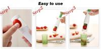 Tomatensnijder-Divisor de fruta, artifact Voor Peuters Kleine Keuken, accesorios Gesneden Gadget V - details 1