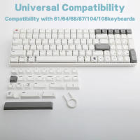 Juego de teclas XDA PBT para teclado mecánico personalizado, inglés, coreano, ruso, japonés, Apple Cherry MX - details 6