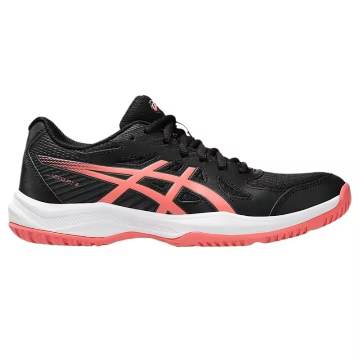 Leten UPCOURT 6 ZAPATOS DE DEPORTE DE INTERIOR PARA MUJER EN NEGRO/PAPAYA - 1