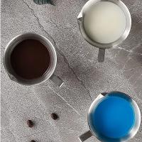 Taza de extracción de Espresso de 100ML, acero inoxidable 304 con escala, gruesa, exquisita taza de café de onza, accesorios para el hogar, cocina y cafetería - details 12