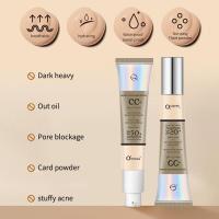 CC Cream con 50, crema correctora de color, protector solar SPF 50, base de cobertura total, base ligera hidratante - details 12
