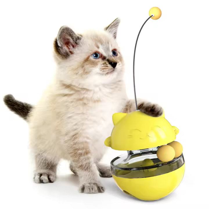 Juguete de Giro para Gatos Zihi Bolas Caídas de Comida para Mascotas - 1