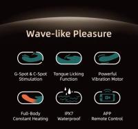 Embalaje privado SEXY ZALO ARES G-pot y vibrador calentable para clítoris, estimulador de clítoris interno femenino, Maager vibratorio para sexo adulto - details 2