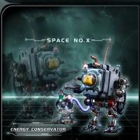 290 Uds. Serie Returner Space hine modelo de ensamblaje de Metal rompecabezas estereoscópico 3D bloques de construcción chinos regalo para adultos - details 2