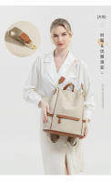 Mochilas de gran capacidad, bolsos de viaje para mujer, mochilas de colores a la moda, mochilas antirrobo funcionales impermeables, diseño Vertical de tendencia informal - details 7