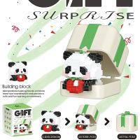 Caja de regalo de la serie de mascotas para niños y adultos, bloques de construcción, juguetes ensamblados DIY, juguetes de animales, regalos de cumpleaños y Navidad para Decoración - details 12
