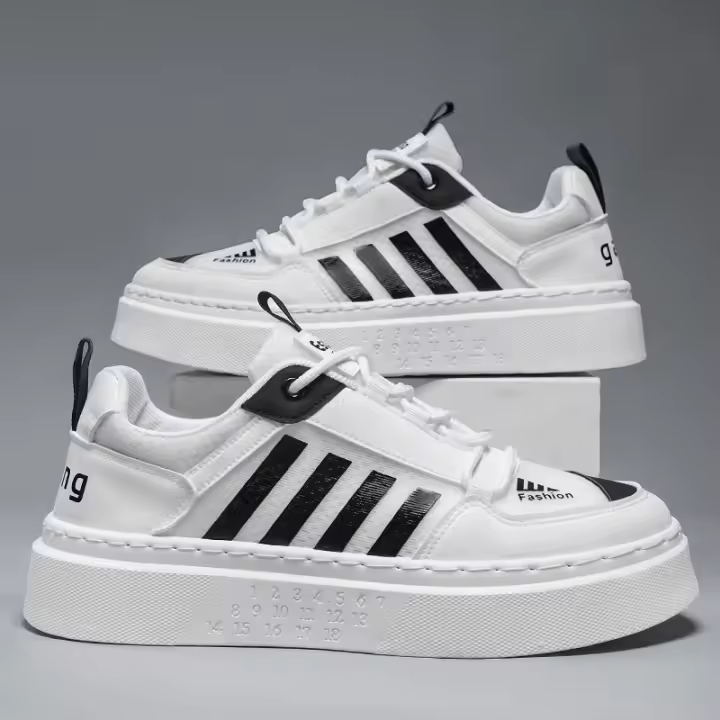 Zapatillas de Moda para Hombres Primavera 2025 Suela Suave Blanca Estilo Deportivo Casual - 1