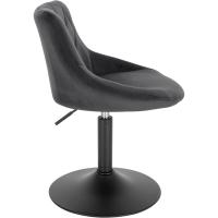 Taburete de Bar de Terciopelo Alto Regulable en Altura Diseño Giratorio para Peluquería - details 46