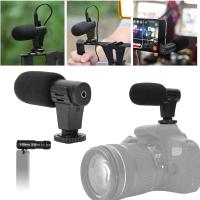 Micrófono de cámara con conector de 3,5mm, videocámaras, fotografía, entrevista, escopeta - details 4