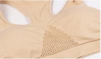 M-6XL Sujetador deportivo calado para mujer, Fitness, Yoga, para correr, gimnasio, acolchado, push up, Top sin costuras, chaleco atlético - details 15