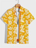 Camiseta de Verano de Playa Hawaiiana Estampado de Denim 3D para Hombres Manga Corta Transpirable - details 11