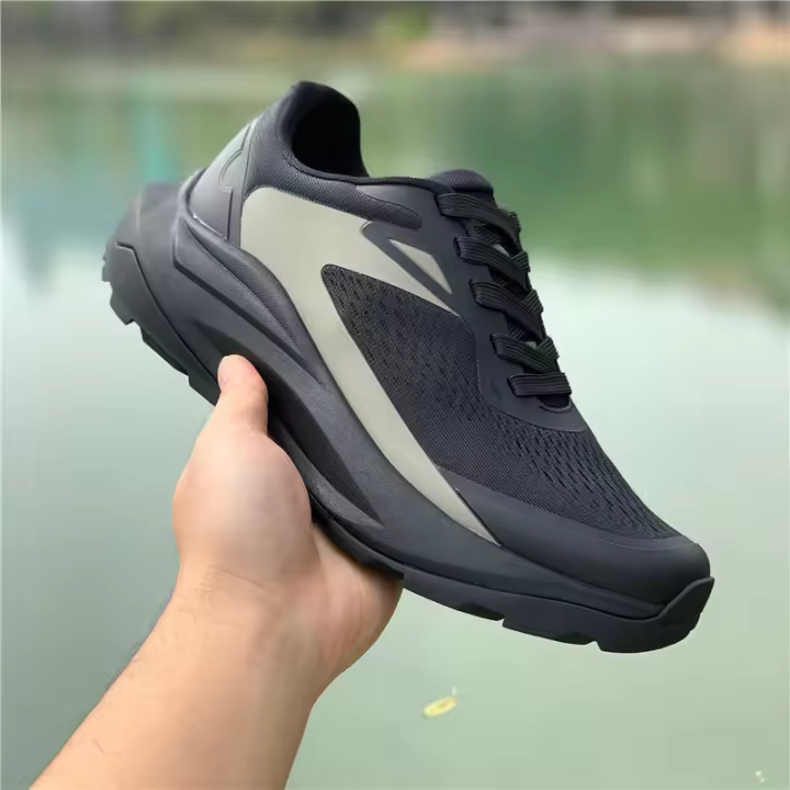 Zapatos Deportivos para Hombres de Malla Transpirable Zapatos de Suela Gruesa y Suave para Correr - 1