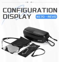 Kapvoe NEW Photochromic Bike Sunglasses Cycling for Men Blue Photochromism Glasses MTB New Bicycle Goggles Eyewear Sports UV400 - details 16