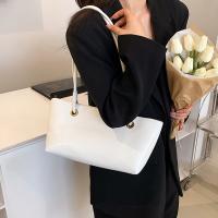 Bandolera de cuero de charol elegante, bolso de gran capacidad de estilo coreano dulce para las axilas, bolso de mano liso de Color sólido para ir al trabajo al aire libre - details 32