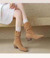 Nuevas botas occidentales británicas de tacón medio - details 11