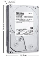 TOSHIBA Disco Duro Interno Alta Velocidad de 7200 RPM Caché de 64MB Tamaño de 500GB a 3TB - details 0