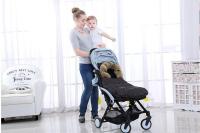 Saco de Dormir para Bebés de Invierno, Acolchado con Algodón de Alta Elasticidad, Doble Cara de Felpa, Ideal para Cochecitos y R - details 2