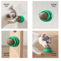 Juguete de Pared de Catnip Natural Bolas Adhesivas para Gatos Saludable y Eficaz para la Digestión - details 1
