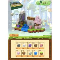 Bloques De Construcción Magnéticos Creativos Set De Arquitectura Del Mundo De La Minería Juguete De Montaje DIY Para Niños Regalos - details 5