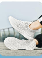 Verano transpirable malla deportes ocio suela blanda correr zapatos antideslizantes y resistentes al desgaste, zapatos de viaje ligeros para hombres - details 2