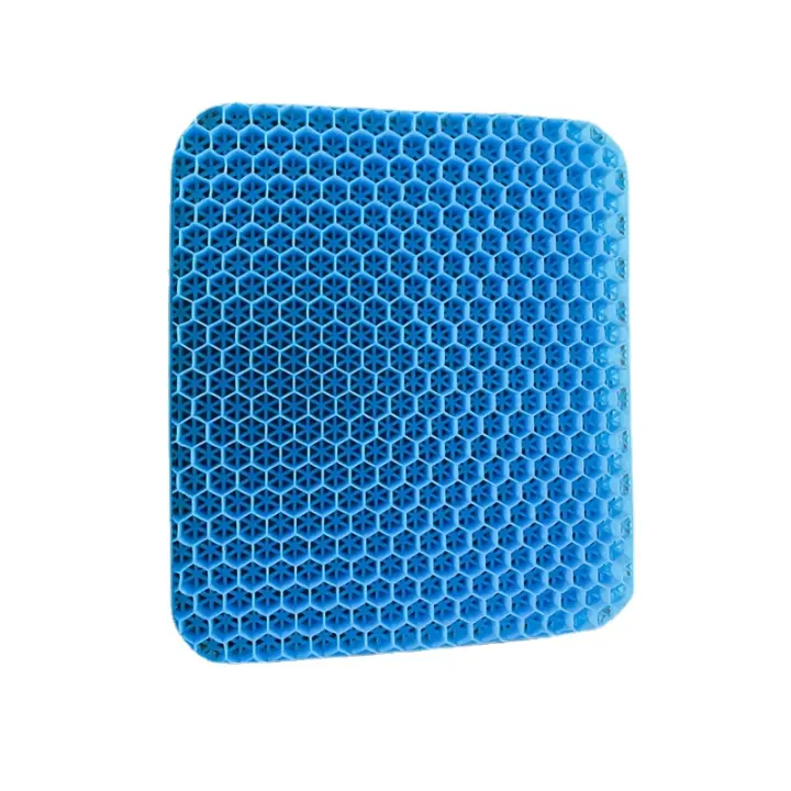 Cojín de Gel cómodo Refrigerante, Suave, Transpirable, Alivio del Dolor de Glúteos, Ideal para Uso en Oficina - 1