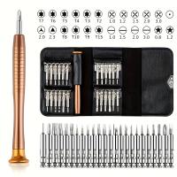 Juego de destornilladores pequeños de precisión Premium, cabeza Phillips y cabezal plano, Kit de Mini destornilladores magnéticos, 24 en 1 - details 6