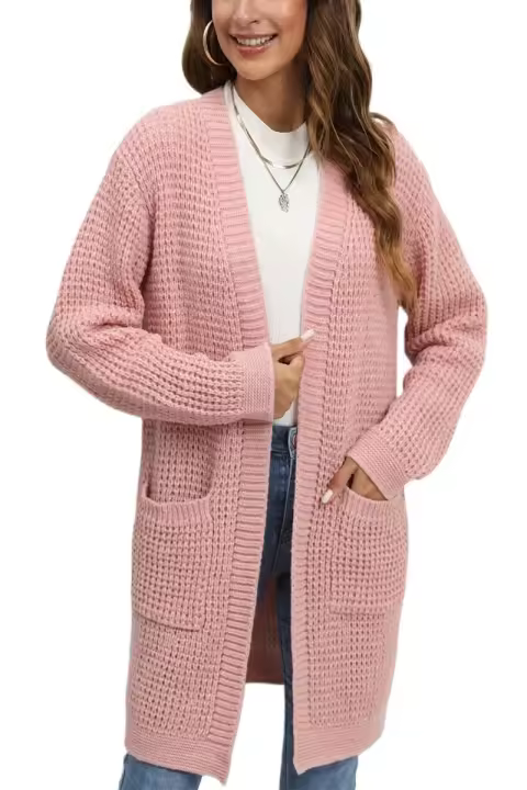 Moda Aestética de Primavera-Otoño para Mujeres Suéter de Punto con Estilo Coreano Caliente - 1
