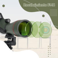 SVBONY SA412 Telescopio FMC HD de 20-60X80 mm con trípode y cámara WiFi SC001 - details 17
