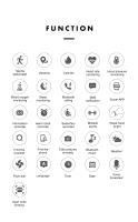 Reloj inteligente con pantalla completamente táctil de 1,28 pulgadas, oxígeno, presión arterial, prueba de frecuencia cardíaca, recordatorio de llamadas entrantes, IP67 - details 13
