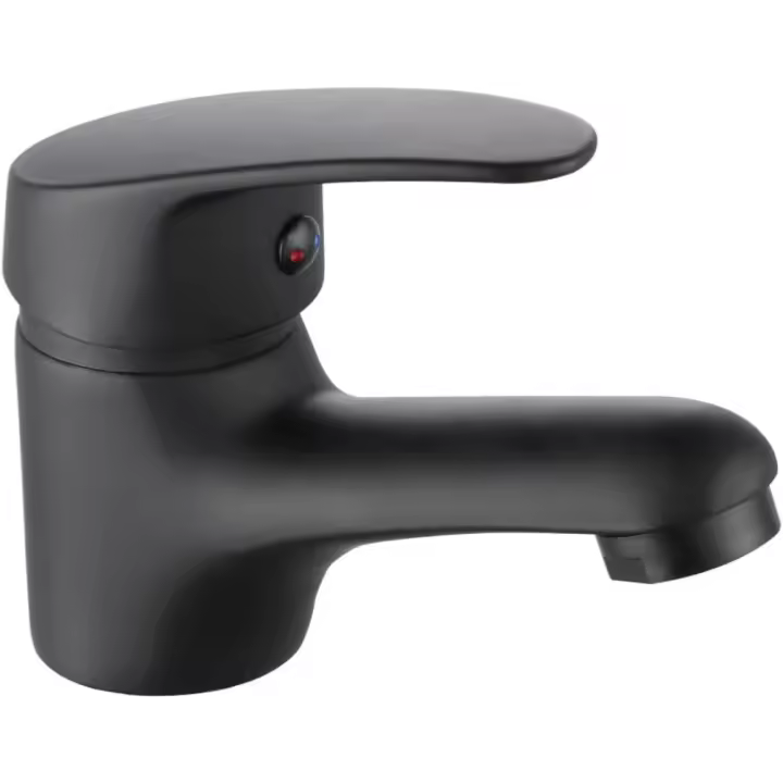 Grifo de Baño Duradero con Aireador Ahorro de Agua, Monomando, Mezclador de Agua Fría y Caliente - 1