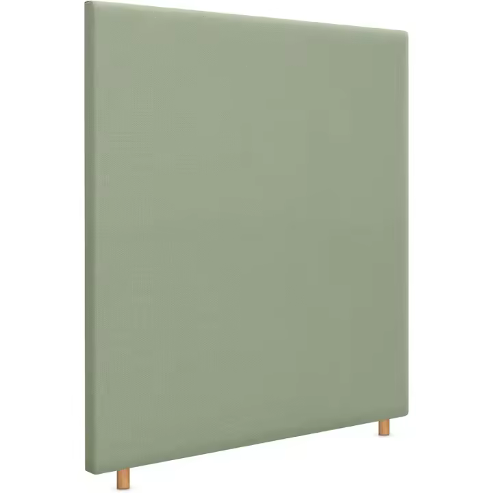 Cabecera de lino natural liso hasta el suelo con 8 cm de grosor, cabecera tapizada, cama de dormitorio moderno, top tendencia. - 1