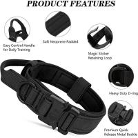 táctico estilo deportes al aire libre, Collar utilizable medianos a grandes con capacidad tracción para entrenamiento de perros - details 9