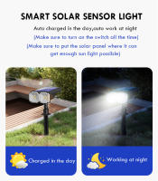 Foco Solar RGB para exteriores, 18 LED, impermeable, cambia de Color, Multicolor, camino, puerta, valla, USB, foco Solar para paisaje - details 5