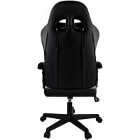 Reclinable con Cojín Lumbar y Cervical |   Respaldo Alto Acolchado |   Altura ajustable |   Ruedas Giratorias 360 °   y Reposabrazos |   Ideal Ordenador, Oficina, Videojuego o Escritorio - details 5