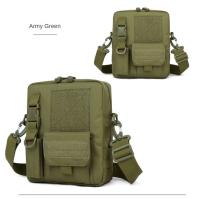 Bolso de Hombro Cruzado Táctico de Camuflaje Versión Vertical para Hombres y Mujeres - details 31