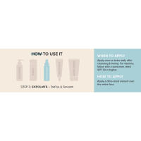 2% salicylic acid minimizes enlarged pores and bumps, for smoother skin and an even skin tone