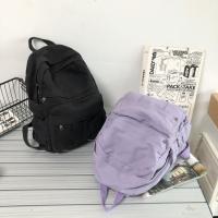 Mochila Mujer Lona, Estilo Retro, Gran Capacidad, Estudiante, Moda Coreana - details 45